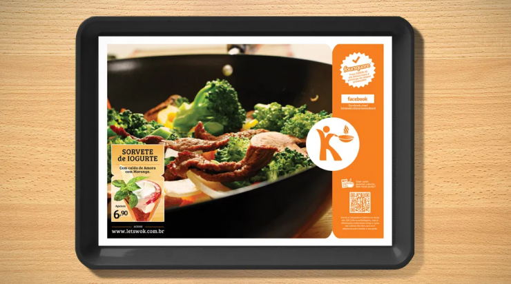 IPAD LET’S WOK ELABORADA PELA AGENCIA DE PUBLICIDADE VERGE PARCERIA ESTRATEGICA IPAD LET'S WOK ELABORADA PELA AGENCIA DE PUBLICIDADE VERGE PARCERIA ESTRATEGICA